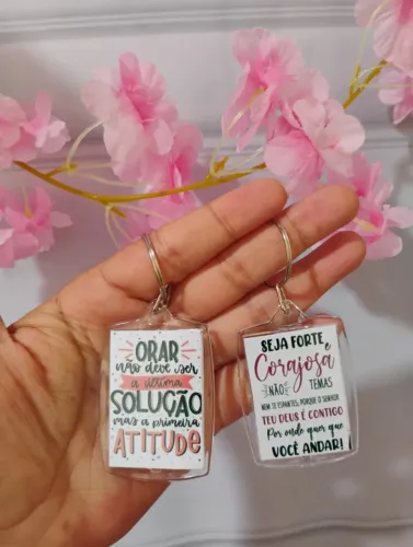 Chaveiro personalizado diversos temas