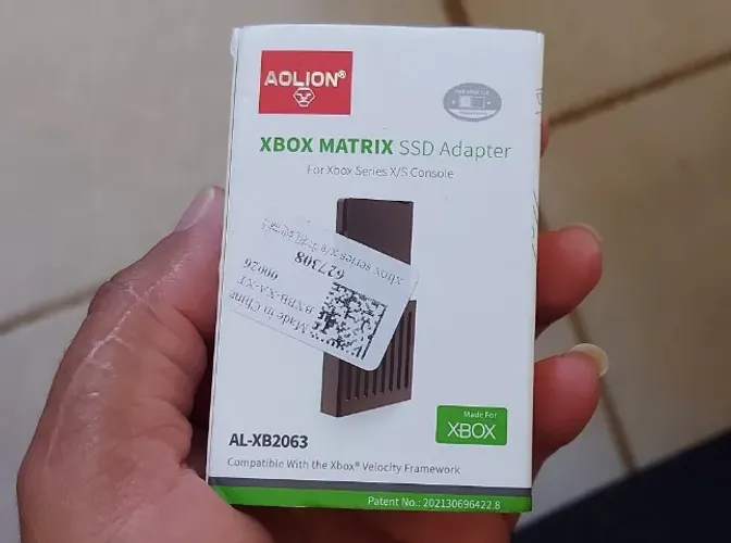 Adaptador para upgrade em Xbox Onex S/X