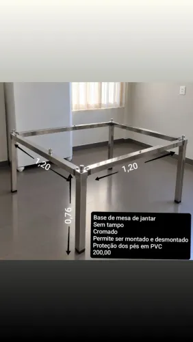 Base de mesa de jantar