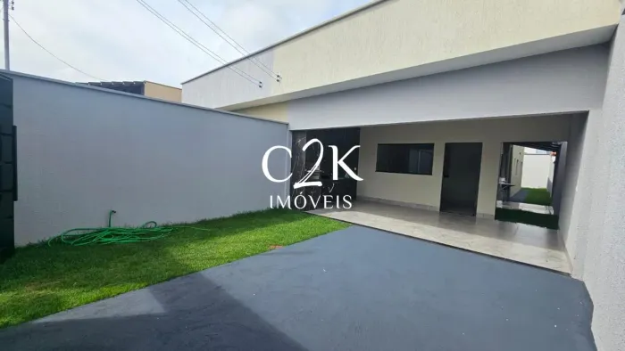 Nova - Casa Térrea 3 Quartos, Alto padrão no St Pontakayana - Trindade GO