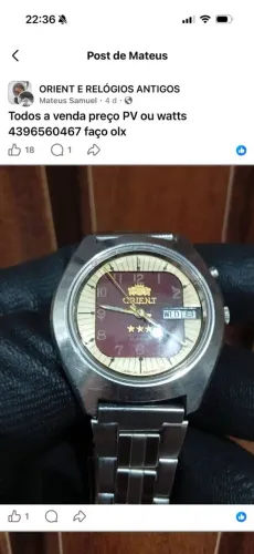 Lote 4 relógios
