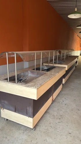 Buffet pista fria/quente