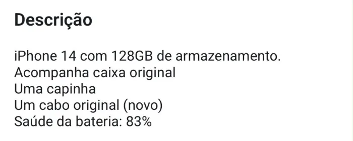 iPhone 14 128gb