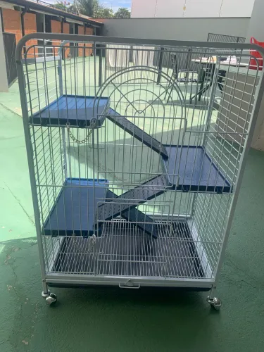 Gaiola para coelho, chinchilas