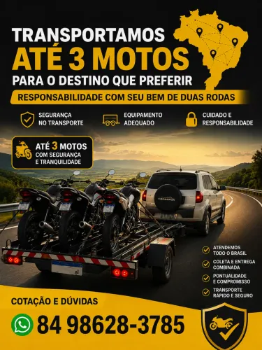 REBOQUE DE MOTOS PARA TODO LUGAR