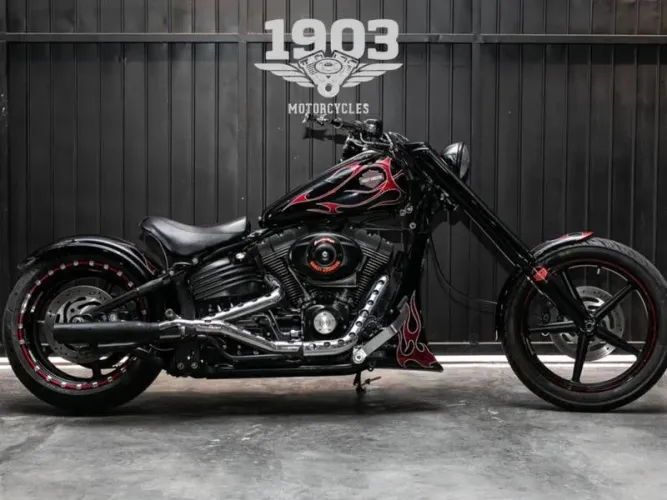 HARLEY-DAVIDSON FXCW ROCKER 2009 - PROJETO ESPECIAL