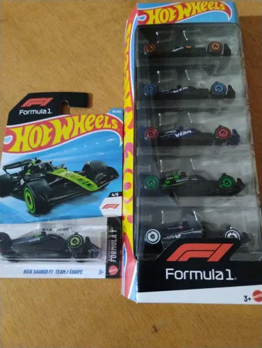 PAC f1 2024 mais hot Wheels f1 kick Sauber.