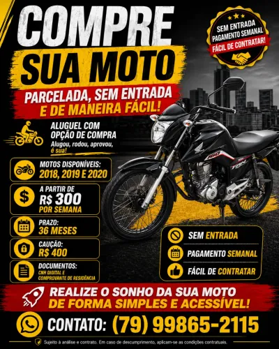 MOTO PARCELADA / ALUGUEL - FAN 2020 REVISADA
