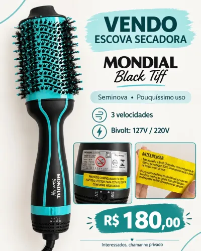 Escova secadora mondial