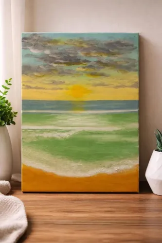 Quadro beira-mar