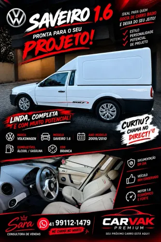 Volkswagen Saveiro 1.6 MI/ 1.6mi City Total Flex 8V 2010