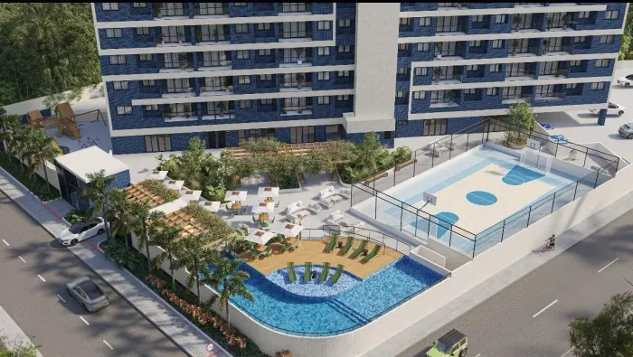 São Jorge, Club Gênova, 2/4, varanda gourmet, 53m², próximo ao Parque Shopping