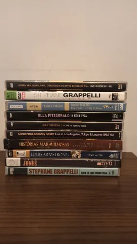Lote Dvd Jazz + True Detective 2° Temporada + Histórias Maravilhosas
