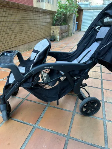 Carrinho para bebe Gêmeos GALZERANO