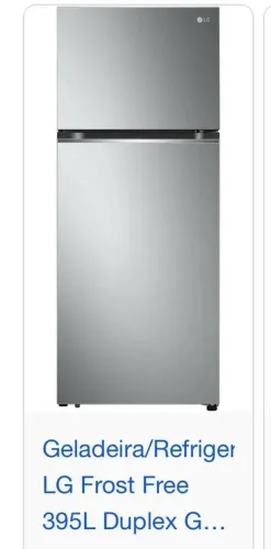 Geladeira LG duplex