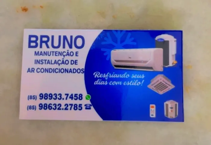 Bruno manutenção e instalação de ar-condicionado