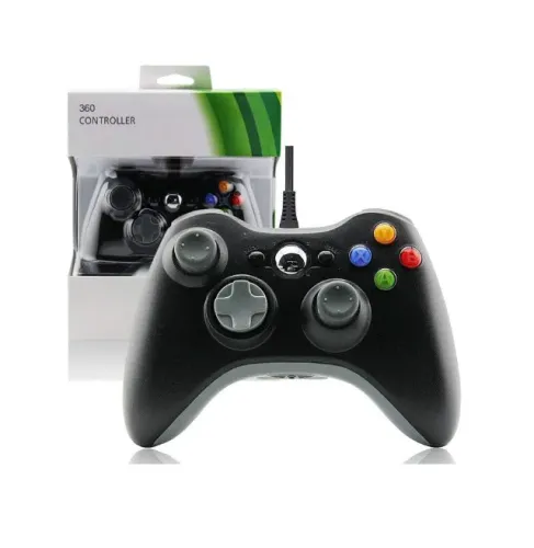 Controle com fio para Xbox 360 e Computador