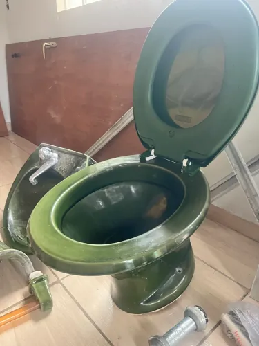Kit banheiro retrô