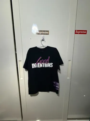 Camiseta Nav x Vlone Doves Black - Tamanho XG - Nova