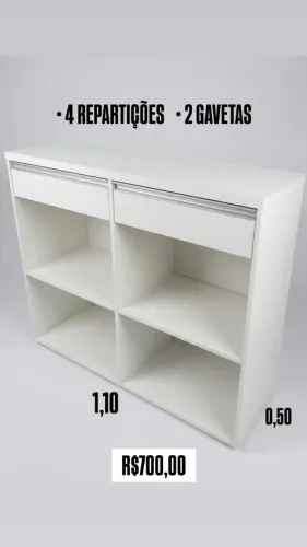 BALCÃO COM GAVETAS / MÓDULO ORGANIZADOR