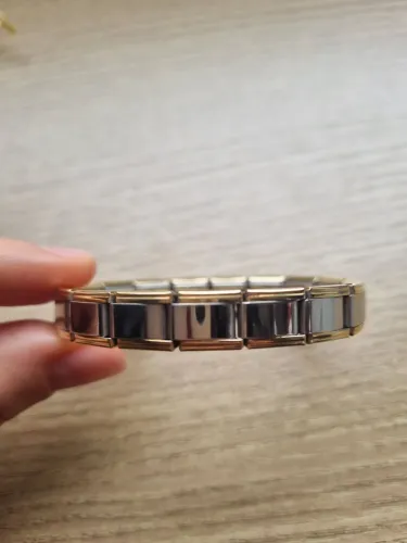 Pulseira Elástica Italiana de Aço Inoxidável