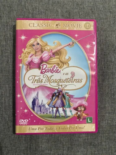 Dvd Barbie as Três Mosqueteiras