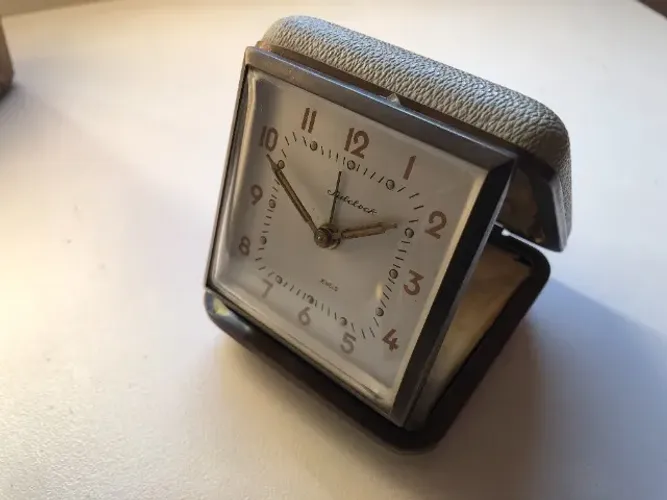 Relógio Despertador De Bolso Sulclock Vintage - Funcionando