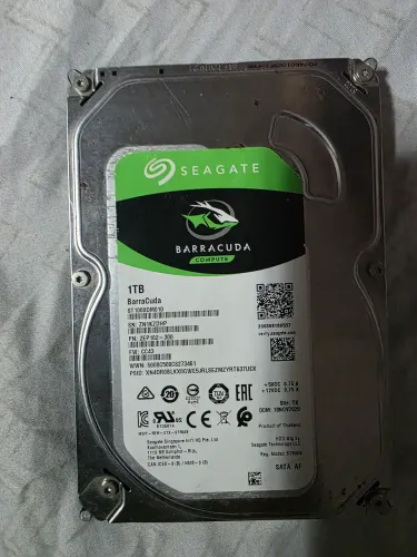 HD 1tb seagate funcionando perfeitamente 