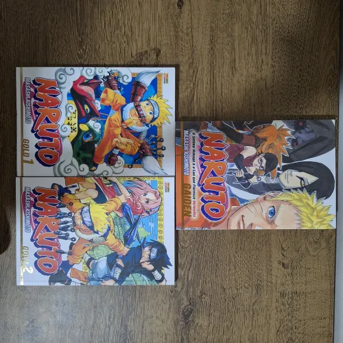 Naruto Gold vol. 1 e 2 + Naruto Gaiden