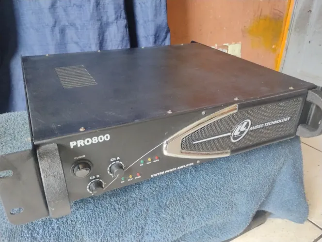 Amplificador LL 800 pra vender tudo ok