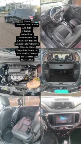 Chevrolet Spin Activ 1.8 8V Econo. Flex 5P Aut. 2016