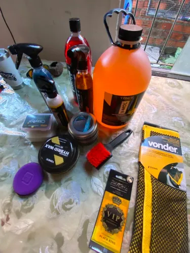 Produtos para estética automotiva