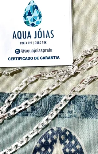 Corrente Cordão Cartier de PRATA 925. NOVO, com Certificado de Garantia.