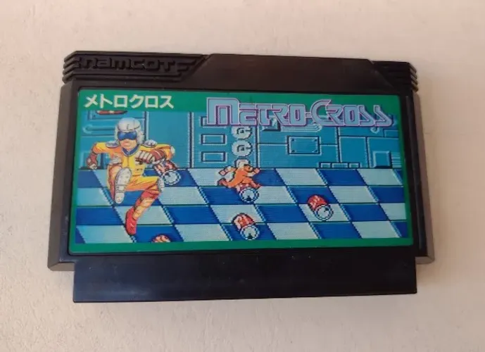 Metro-cross - Cartucho Original Japonês Nes Nintendinho