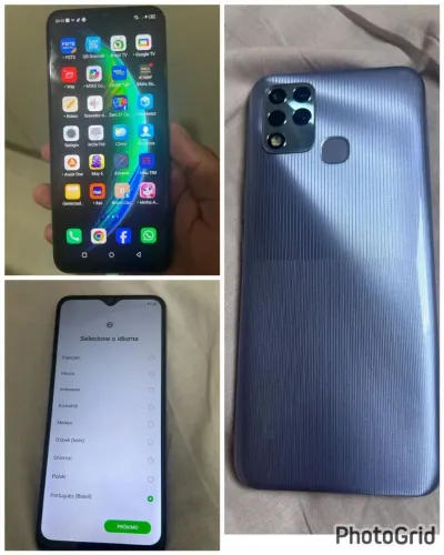 Célula novo 128gb tela grande, bateria 100%