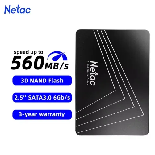 SSD Netac Sata 3 Novo Lacrado!