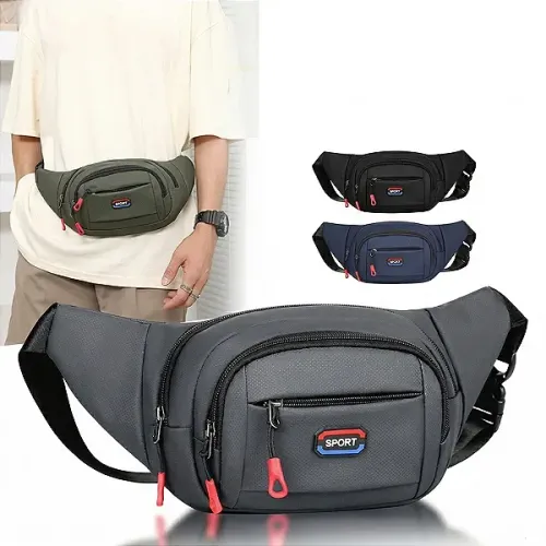 Pochete Impermeável Bolsa Transversal ou Cintura - Sport