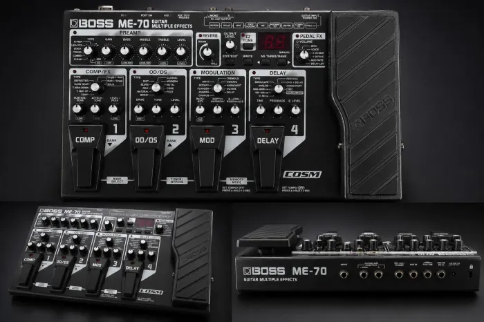 ? Pedaleira Boss ME-70 Multi Effects para Guitarra - Excelente Estado