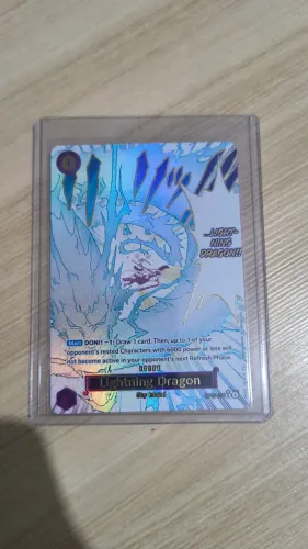 Lightning dragon one Piece TCG