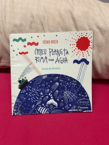 Livro Meu planeta rima com água