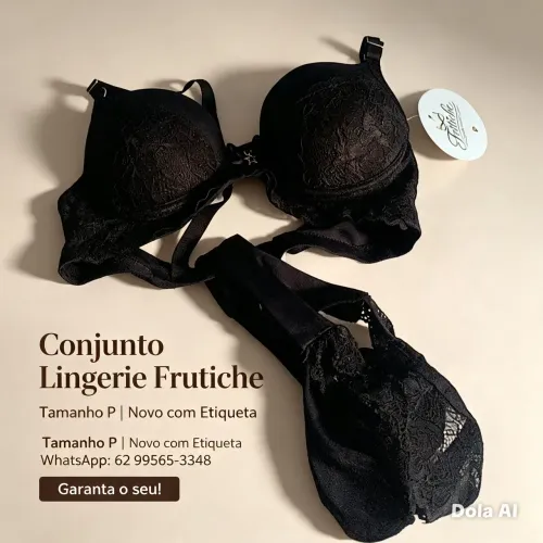 Conjunto Sutiã e calcinha luxo