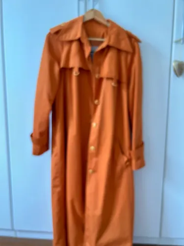 Trench Coat Feminino Laranja