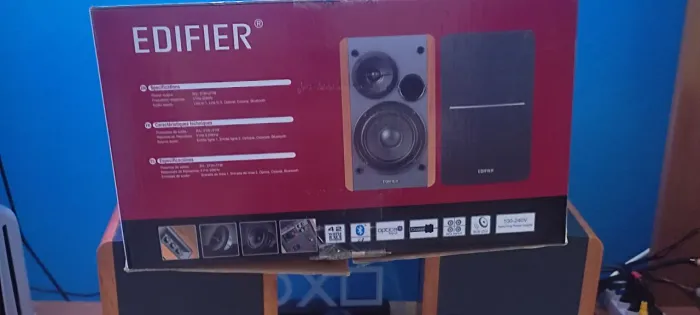 Caixa de som edifer 1280 dbs com saída subwofer