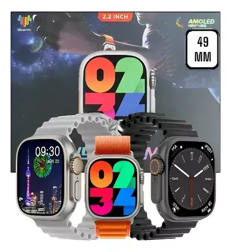 Smartwatch HW9 Ultra Max AMOLED 49mm ? Lançamento Atual + Entrega Grátis