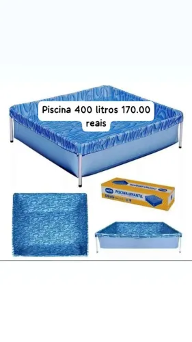 Piscina 400 litros 