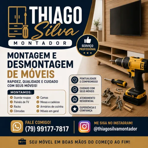 Montador de móveis profissional