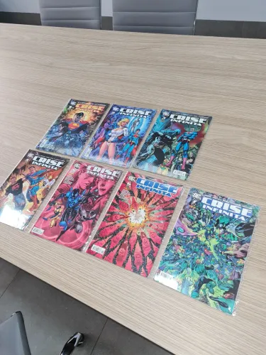 Minissérie Crise Infinita da Dc Comics 1 ao 7
