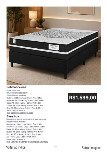 Cama de Casal Viena