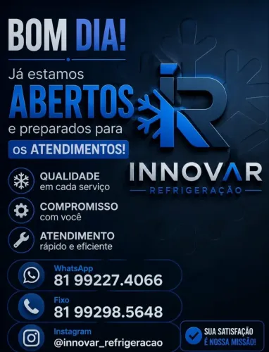 Precisamos de técnicos que atuam na área de refrigeração, salário à combinar!