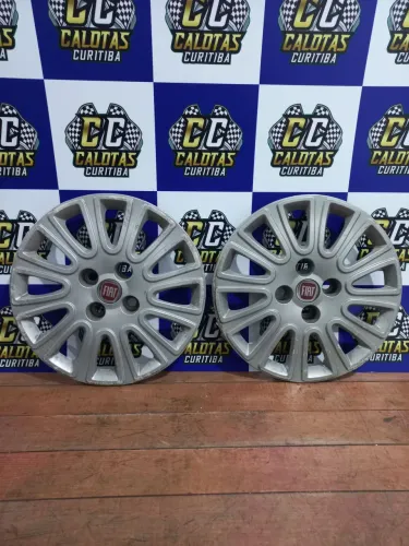 Calota Fiat Siena aro 14 original usada. R$29,00 cada calota. Disk entrega 